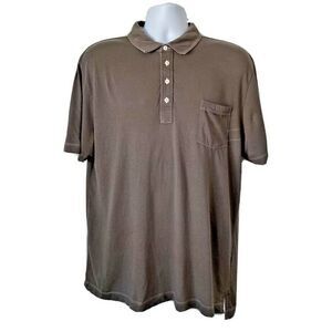 Billy Reid Polo Shirt 100% Cotton XL